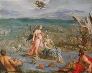 Alegorie tureckých válek: Bitva u Sissek 1593